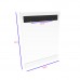 FixtureDisplays® Clear Frameless Plexiglass Acrylic Wall Poster Frame with Slide-In Design Holds 18
